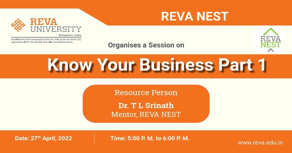 A Session on Know Your Business Part 1